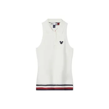 Disney X Tommy Hilfiger Tommy Hilfiger X DISNEY Co branded Series Polo Shirts Women's White