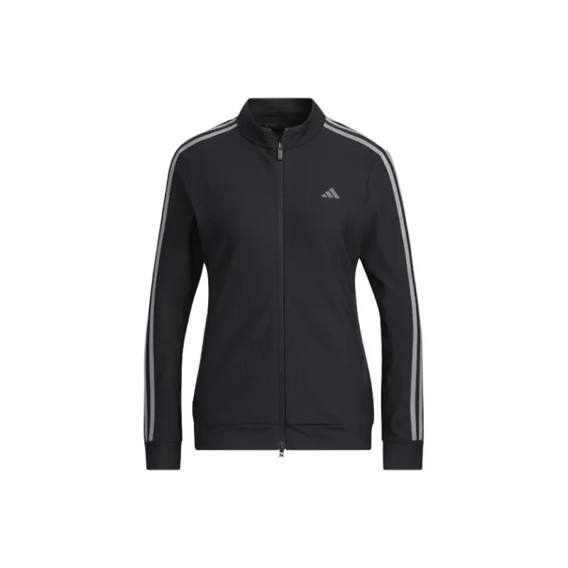 Adidas 3 Stripes Jacket Jackets & Coats Women's Black-0