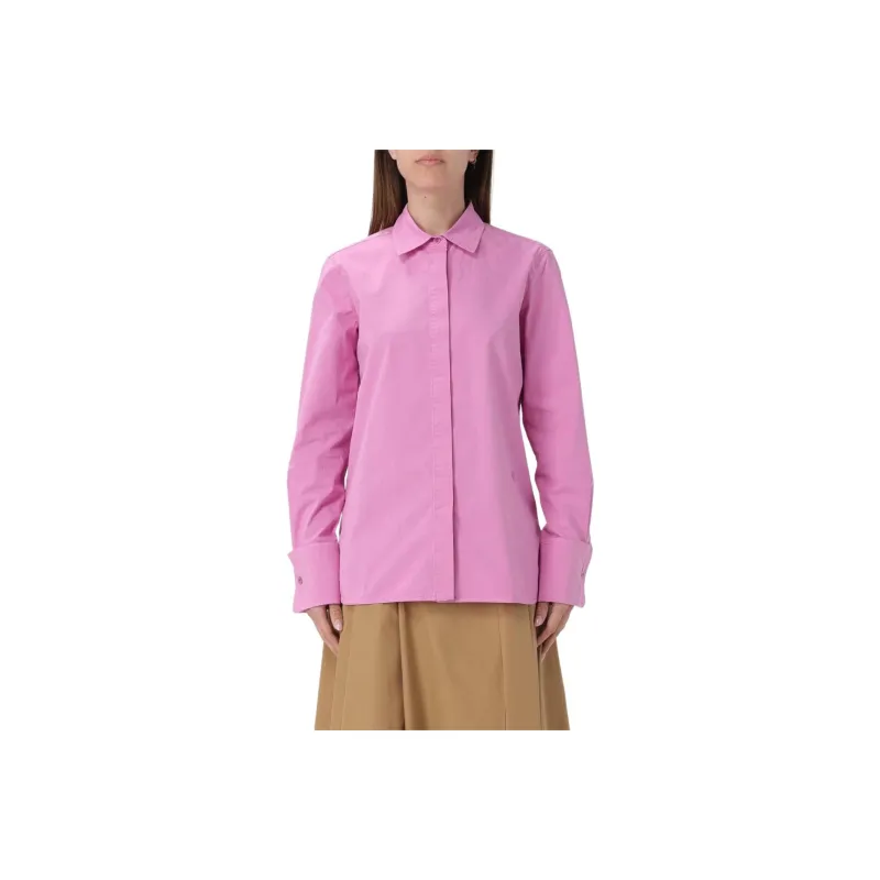 MaxMara Buttoned Long Sleeved Shirt-0