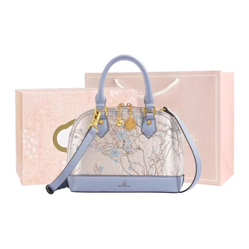 MISS GAIL Synthetic Leather Shoulder Bag, Crossbody Bag, Handbag Women's Treading On Snow To Seek Plum Blossom