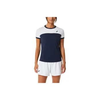 Asics T Shirt Women's Blue White