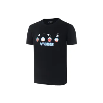 VICTOR x DUOLA A MENG LIANMINGKUAN Badminton Clothing Unisex Black