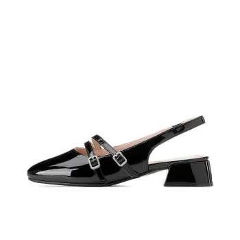 GOLDLION Chunky Heel High Heels Women's