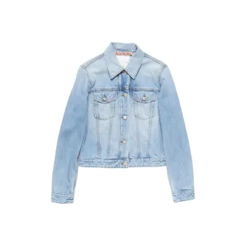 Acne Studios Cropped Denim Jacket