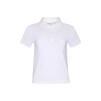 Danielle Guizio X Champion Danielle Guizio Co-brand Polo Shirts Women's White