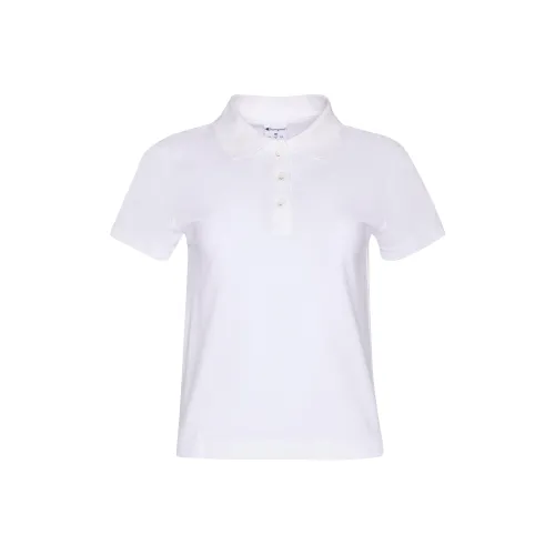 Danielle Guizio X Champion Danielle Guizio Co-brand Polo Shirts Women's White