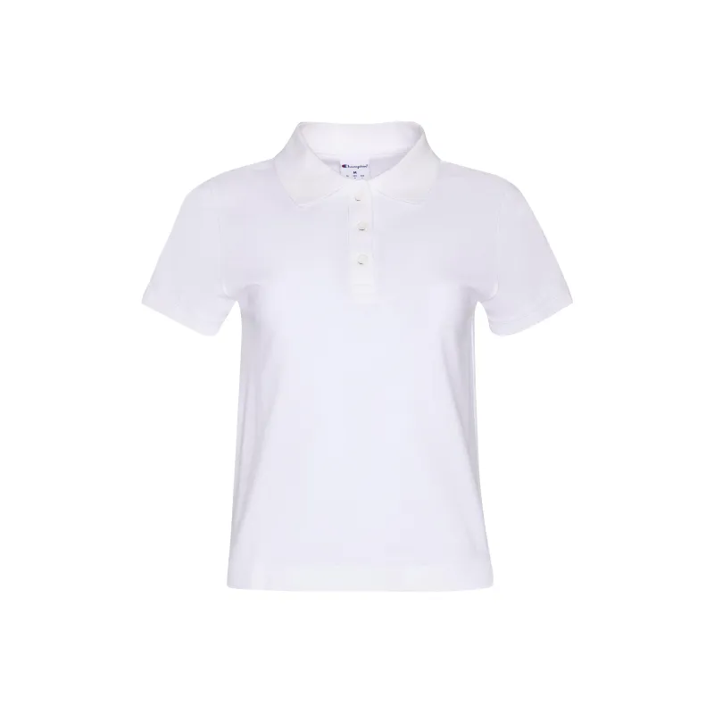 Danielle Guizio X Champion Danielle Guizio Co-brand Polo Shirts Women's White-0