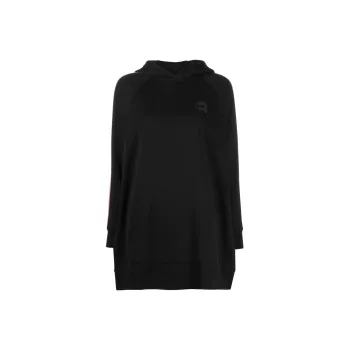 KARL LAGERFELD Ikonik 2.0 Karl Bicolour Oversized Hoodie