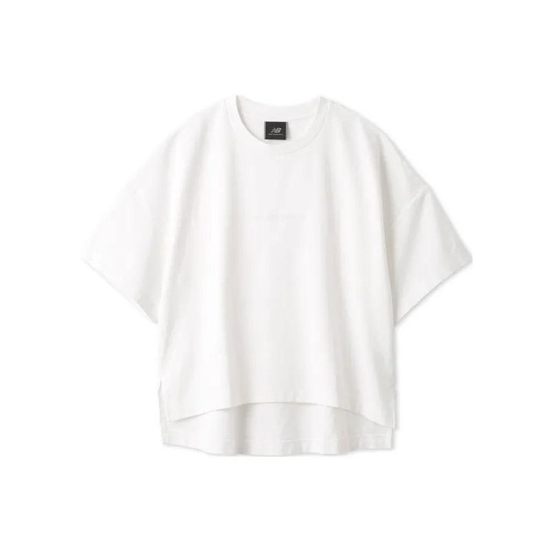 New Balance URAVI T Shirt Women's Sea Salt White-0