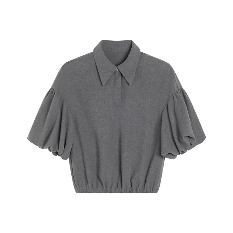 Ouyang Shirts Women's Dark Gray-0