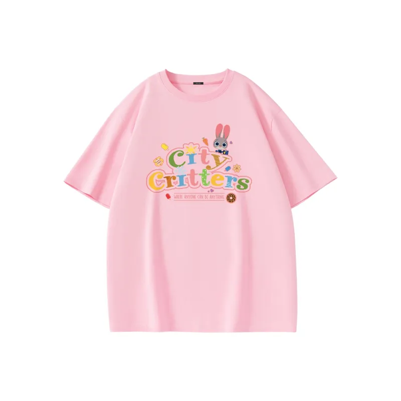 Cotton x Disney Drop Shoulder Sleeve T Shirt Women's-7