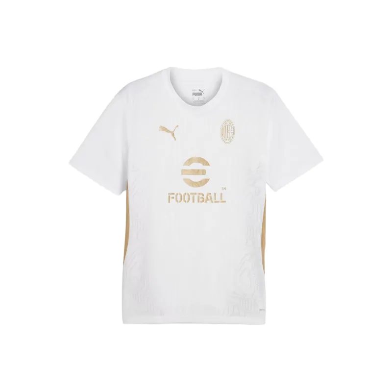 PUMA x AC Milan Football FW24 Soccer Jersey Men's White/Gold-0