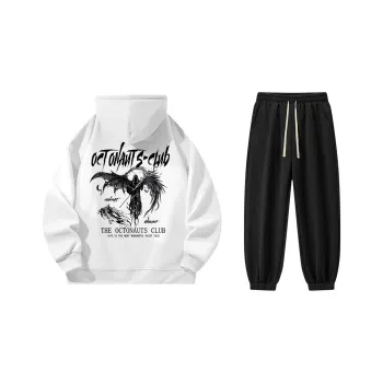 Small Columns Under The Sea Sweatshirt Set Unisex