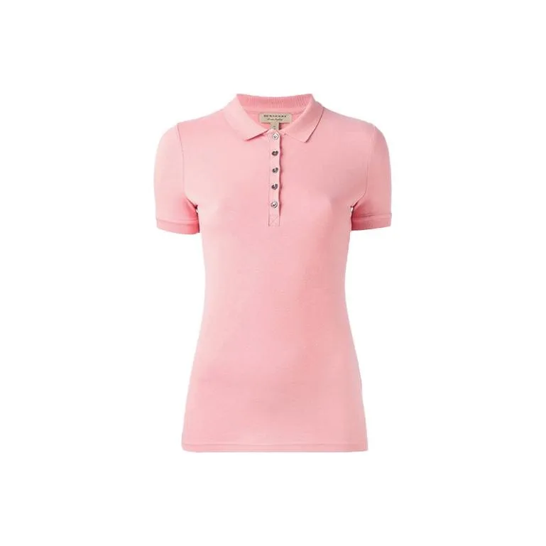 Burberry SS23 Polo Shirt Women's Pink-0