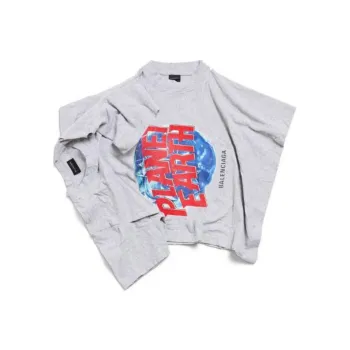 Balenciaga T Shirt Women's Gray