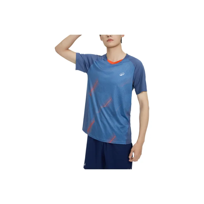 DECATHLON Lightweight Collection 560 Badminton Clothing Men's Blue Brick-0