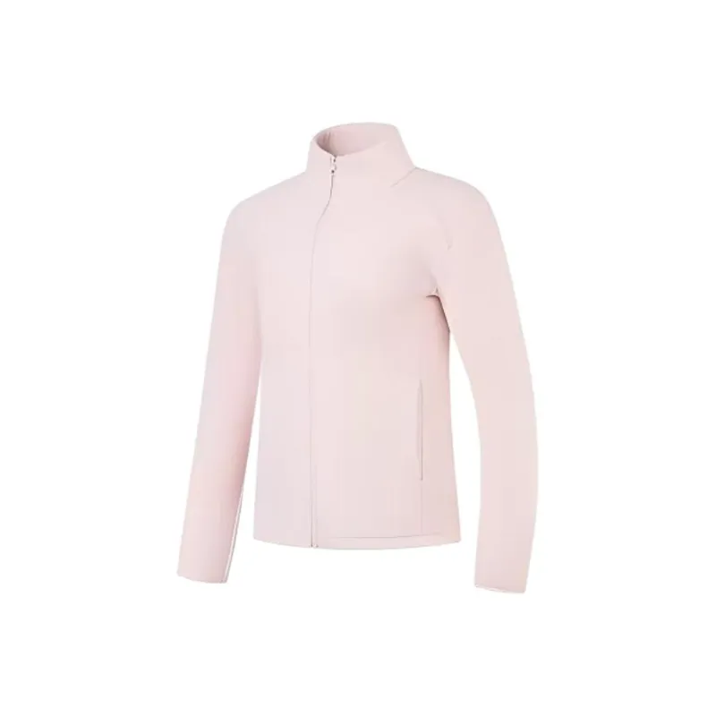QIAODAN Variety Training Collection Knitwear Women's White Peach Pink-0