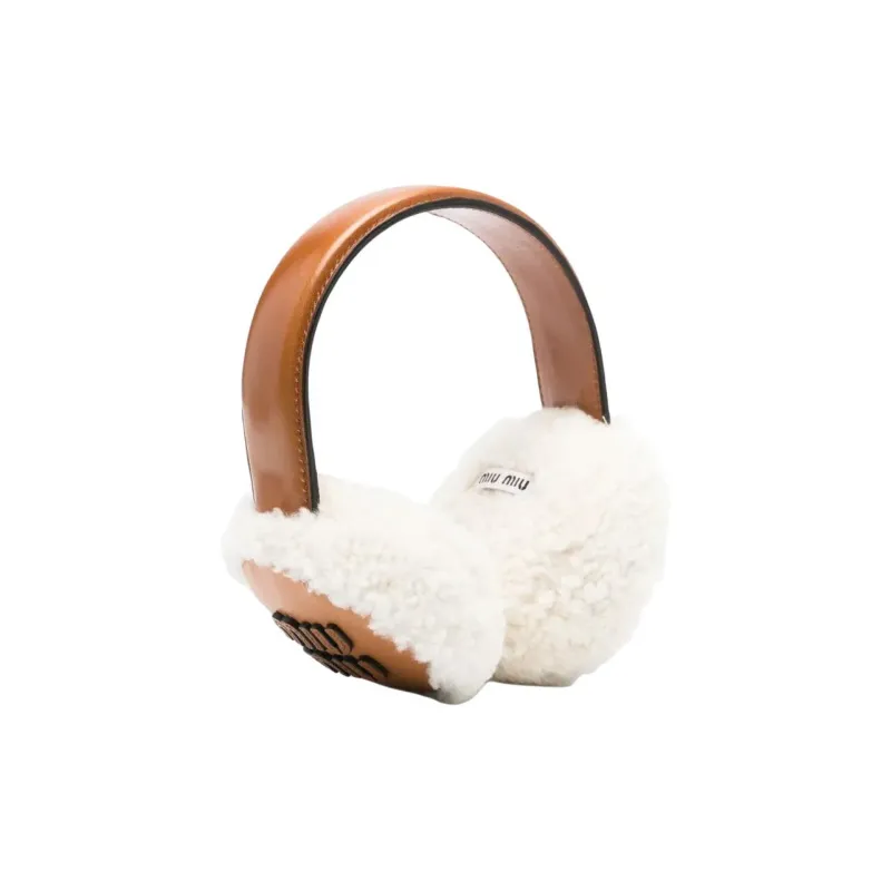 MIU MIU Logo patch Ear Muffs-0