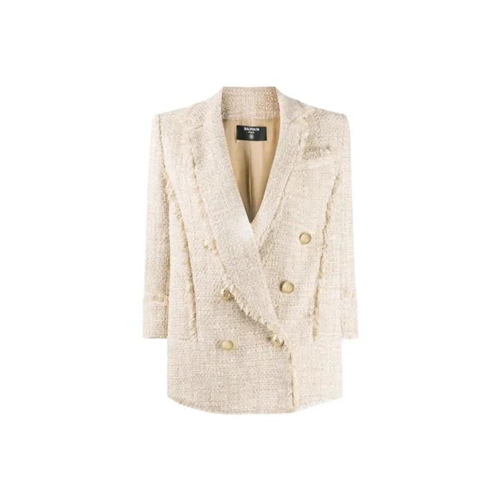 BALMAIN Jackets Women's White-0