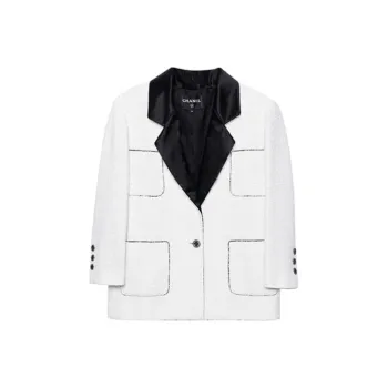 CHANEL Jackets Women's White