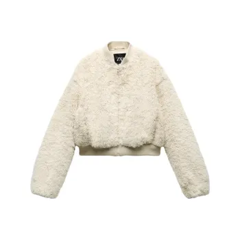 ZARA Jackets Women's White