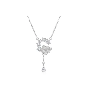 YINCHIE 999 Fine Silver Necklaces Women's