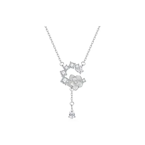 YINCHIE 999 Fine Silver Necklaces Women's