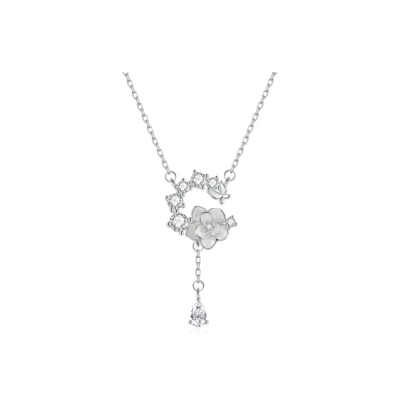 YINCHIE 999 Fine Silver Necklaces Women's-0