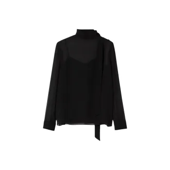 GUCCI Layered Sheer Detailed Blouse