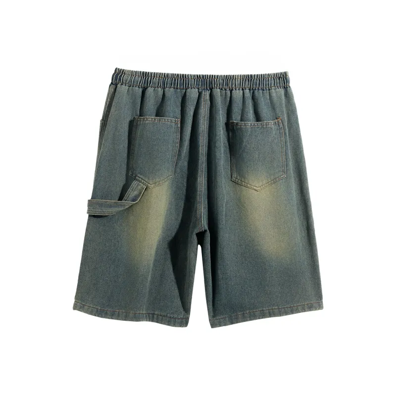 ZMOH Denim Shorts Unisex Blue-1