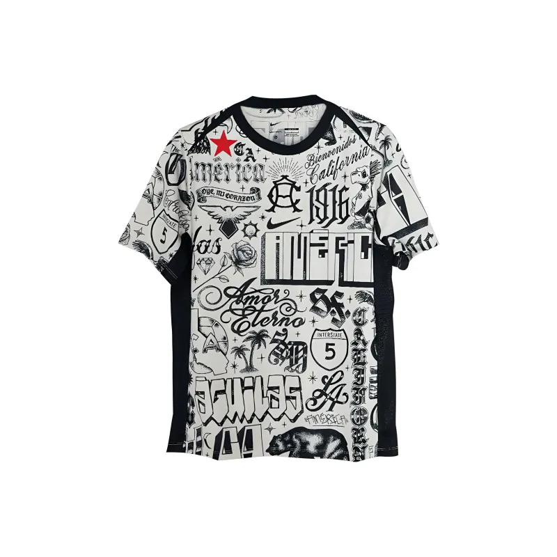 Nike Club América Academy Pro Se Men's Nike Dri FIT Soccer Pre Match Short Sleeve Top-0