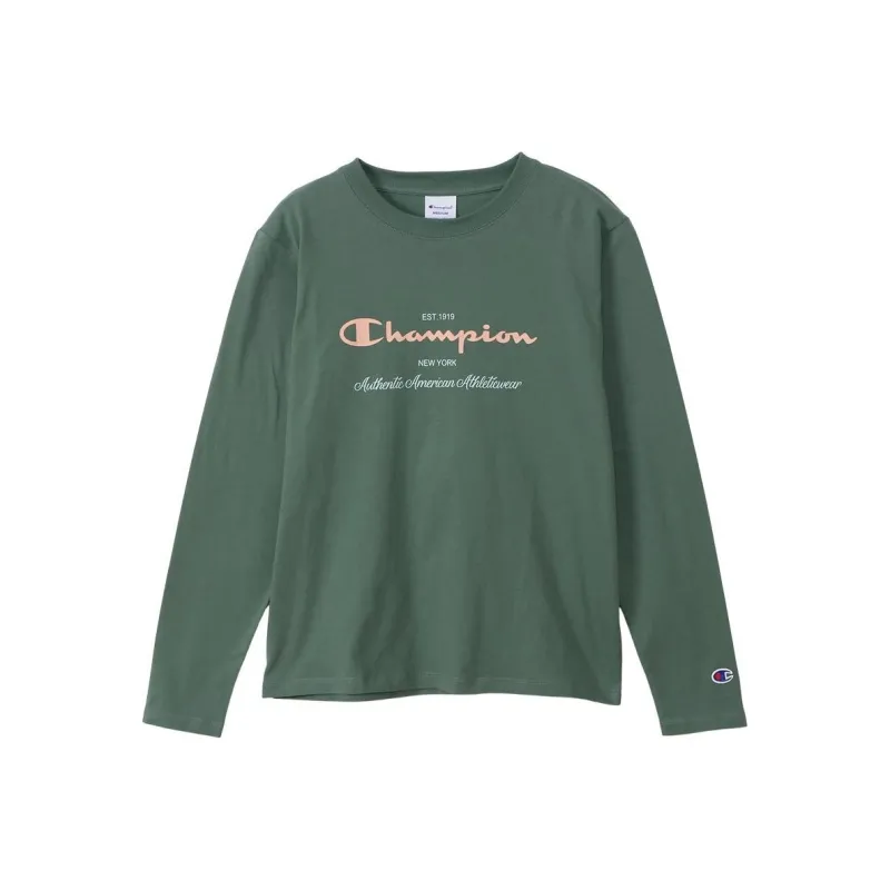 Champion T-Shirt Women's Army Green-0