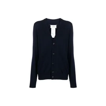 Maison Margiela Buttoned V Neck Cardigan