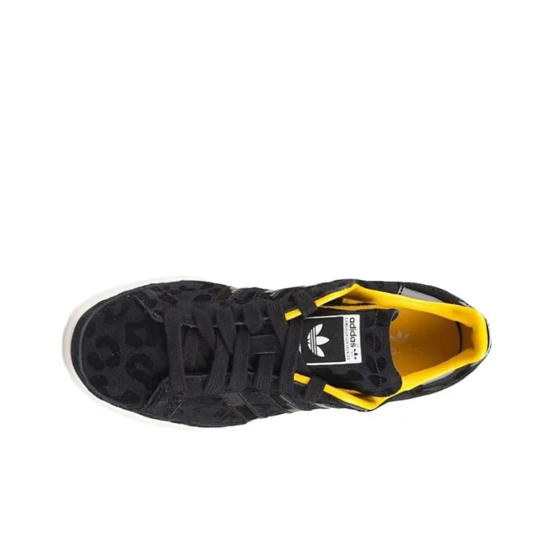 Adidas Originals Anti Slip Wear Resistant Low Top Skateboard Shoes Women's Black-4