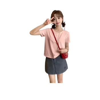Tonlion SS24 T-Shirt Women's Light Pink