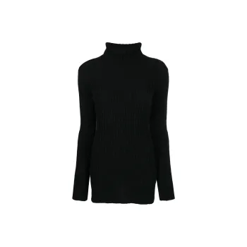 Yohji Yamamoto Roll-neck Long-sleeve Jumper