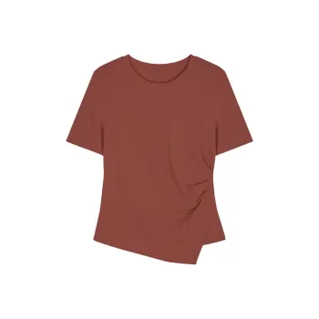 IHIMI T Shirt Women's Red Ochre