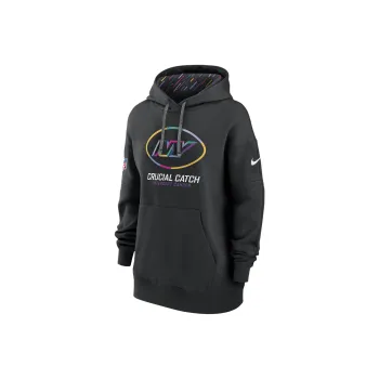 Nike New York Jets Crucial Catch Club Women's Nike Nfl Pullover Hoodie