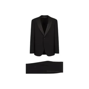 GIORGIO ARMANI Soho Two Piece Single Breasted Tailored Suit