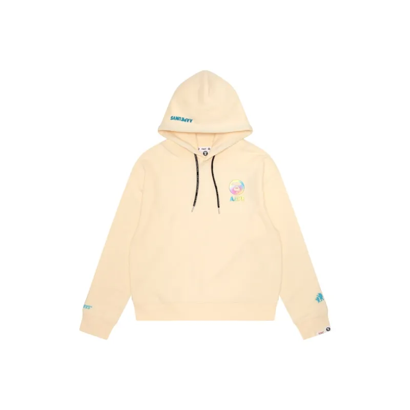Aape Logo embossed Cotton Hoodie-2