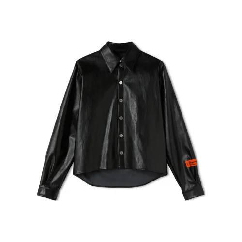 HERON PRESTON Shimmer finish Long sleeve Shirt