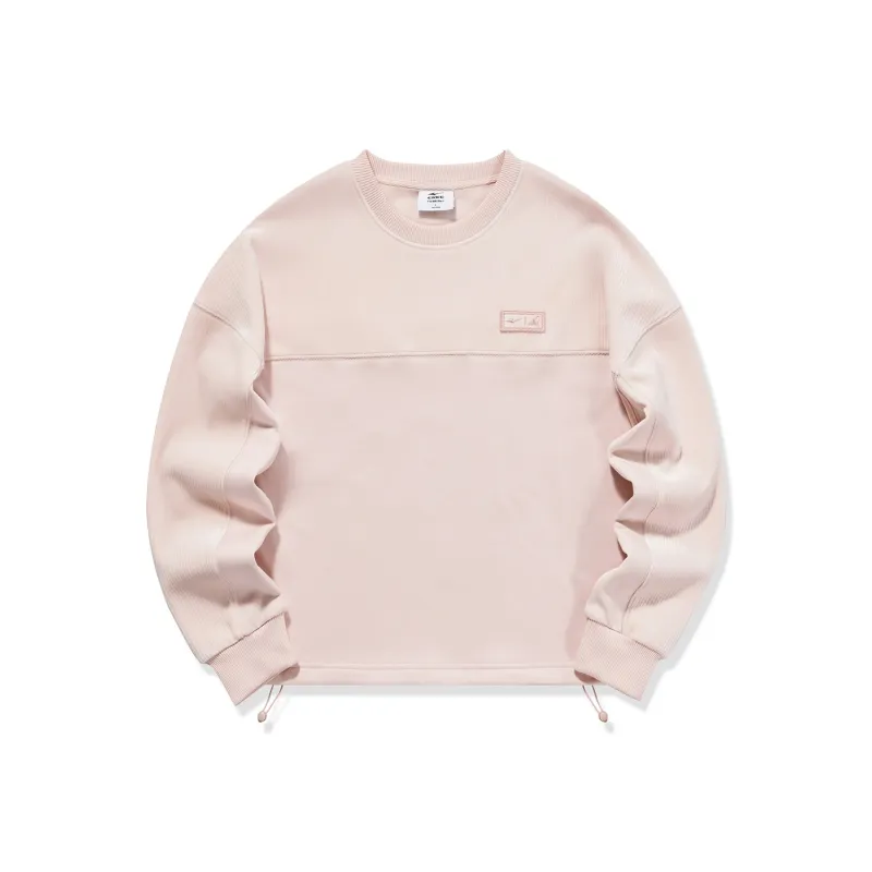 Erke Variety Training Collection Sweatshirt Women's Peony Pink-0