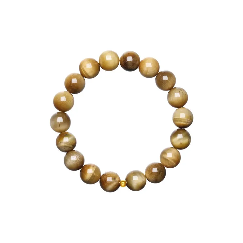 LIU GUI FU JEWELRY Tiger's Eye Stone Bracelets Unisex-2