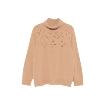 Twinset Roll neck Lurex Jumper