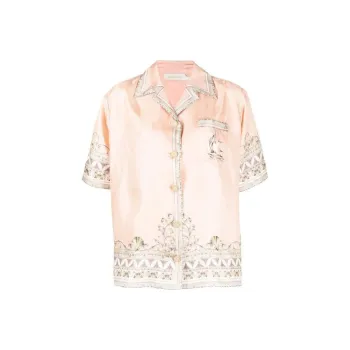 Zimmermann High Tide Silk Shirt