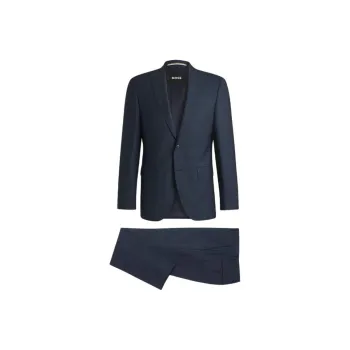 HUGO BOSS Business Suit Men's Dark Blue