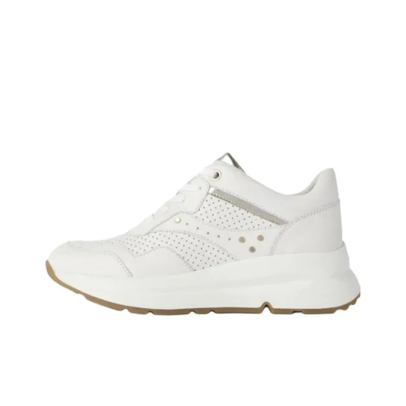 GEOX BACKSIE Low Top Casual Shoes Women's White-0