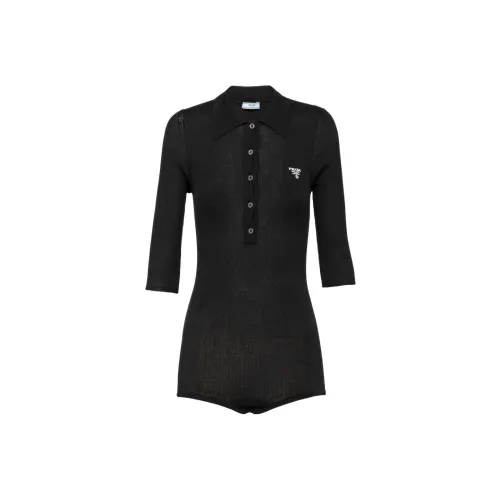 PRADA Bodysuits Women's Black