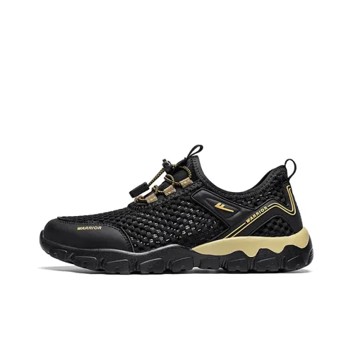 Warrior Slip Resistant, Breathable, Lightweight Coverage River Trekking Shoes Men's Black Yellow