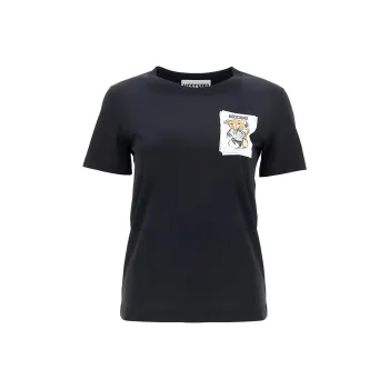 MOSCHINO Graphic Printed Crewneck T Shirt